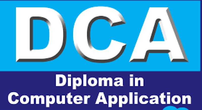 DIPLOMA IN DIPLOMA IN COMPUTER APPLICATION (DCA) ( M-OO1 )